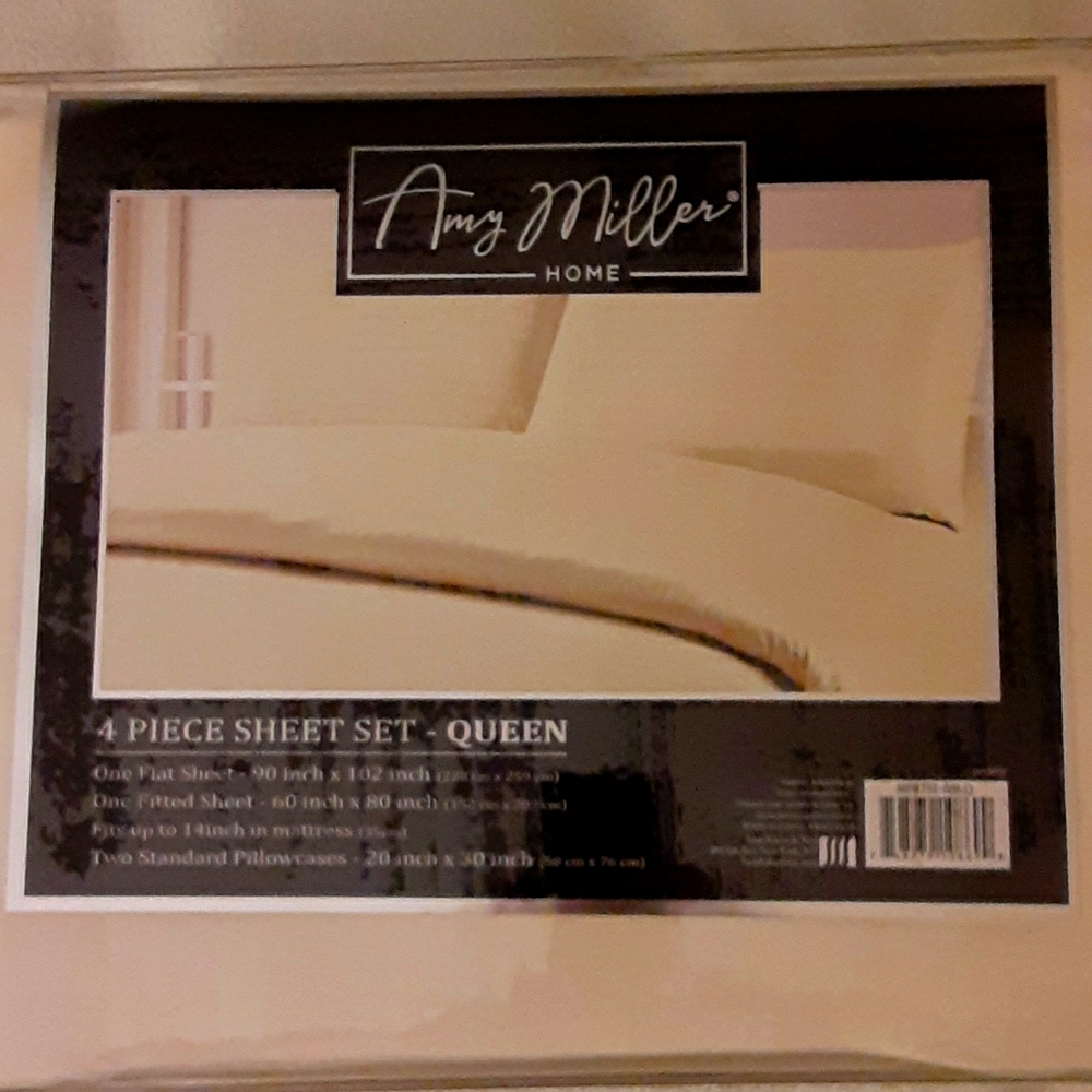 Amy Miller Home Queen Sheet Set